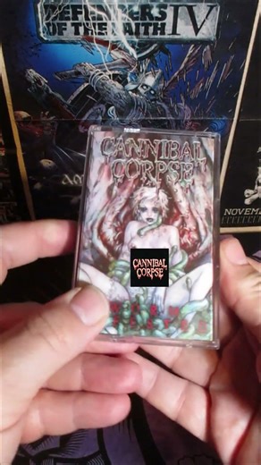 Cannibal Corpse Worm Infested Cassette Opening Review #deathmetal