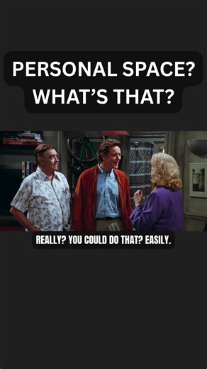 They don’t call him the Close-Talker for nothing. 😅 #Seinfeld #CloseTalker | What's the deal with Seinfeld?