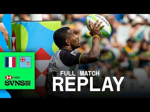 UNBELIEVABLE FLAIR on display 🤌 | France v Fiji | HSBC SVNS Cape Town 2025 | Full Match Replay