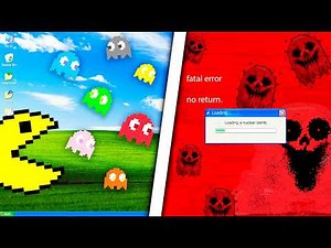 Pac-Man Virus DESTROYED My Windows XP...