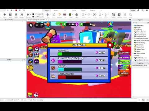 Power simulator free file #uncopylocked #robloxstudio