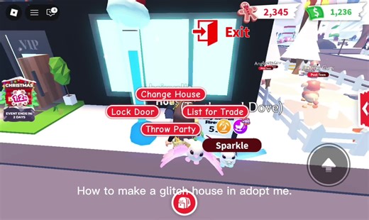 Glitch house tutorial! More tutorials coming soon #adoptmeroblox #fypシ | Roblox