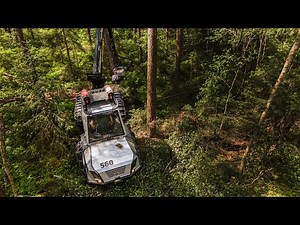 Malwa 560H - Compact class harvester for low impact forestry