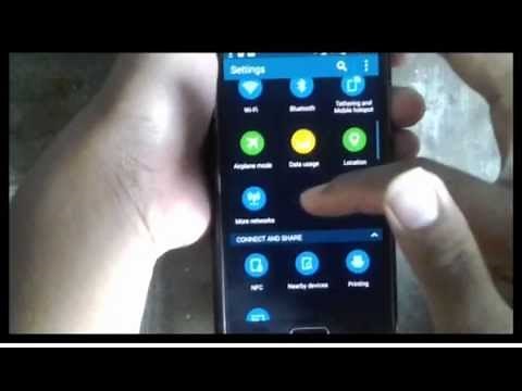 Samsung Galaxy S5 : How to use NFC (Android Phone)