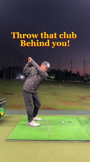 Throw the club behind you, add rotation and now your shallow. #golftips #golfersofinstagram #golftiktok #golfinstructor #golfstagram #golfswing #golfislife #golflesson #golfer #golfisfun #golftip