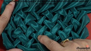 #Embroidery #Smockingstitch #Chapoorasharts #stepbysteptutorial #Canadiansmockingstitch #handembroidery #howtoembroidery #embroideryforbeginners #Pattern #embroiderytutorials #embroiderydesign #embroideryideas #embroiderytips #easyembroidery #embroiderystitches #Creativeart #stepbystep #tutorial #youtubevideos #thread #Colourful #Creative #Ideas #Easy #Beautiful #DIY #Wednesday #videos Hey Friends, Today I will teach you how to Create a stunning Hand Embroidery Canadian Smocking Stitch -Mat : st