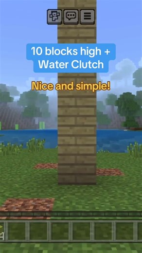 Minecraft Clutches That Don't Feel Real #Shorts