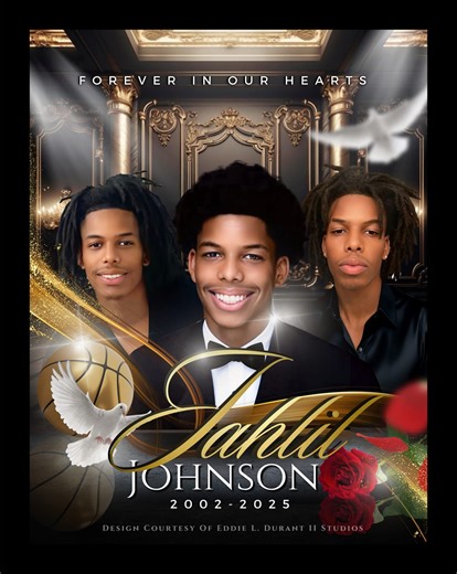 It is with profound sorrow that we announce the earthly transition of our beloved Mr. Jahlil Johnson. We honor and celebrate his life, and we thank God for the profound legacy he has left. May his legacy forever live in our hearts. 🙏⚜️ Link For Downloading High Resolution Image: https://photos.app.goo.gl/X1Qyd5ohKEGA9Zia7 | Eddie L. Durant II Studios