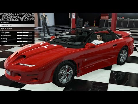 GTA 5 - DLC Vehicle Customization - Imponte Ruiner ZZ-8 (Pontiac Firebird Trans Am WS6)