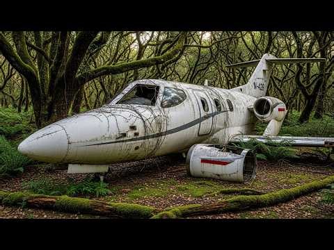 Restoring a Honda HA-420 HondaJet Found Abandoned in the Forest 🌲✈️