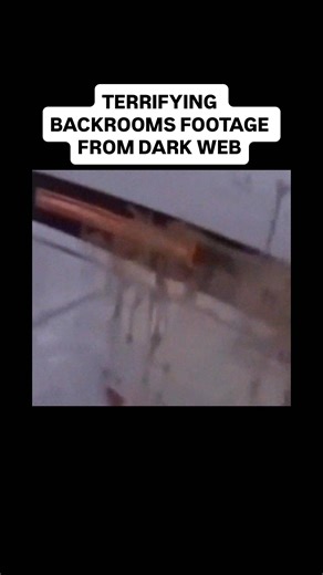 terrified vids on Instagram: "terrifying backrooms footage from dark web😳🫣"