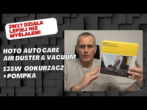 HOTO 2in1 – Handheld Vacuum Cleaner + Pump | Review / Practical Test