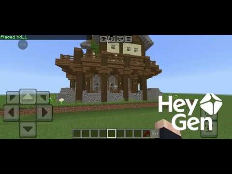 ​Minecraft Bedrock Automatic House Building Mod/Addon (One-Click Build!)