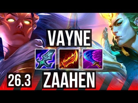 VAYNE vs ZAAHEN (TOP) | EUW Grandmaster | 26.3