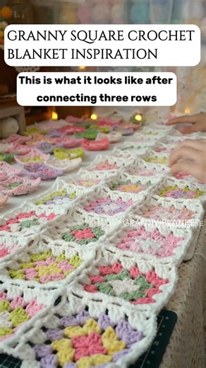 422K views · 10K reactions | GRANNY SQUARE CROCHET BLANKET IDEA | DailyCrochet.com | Facebook