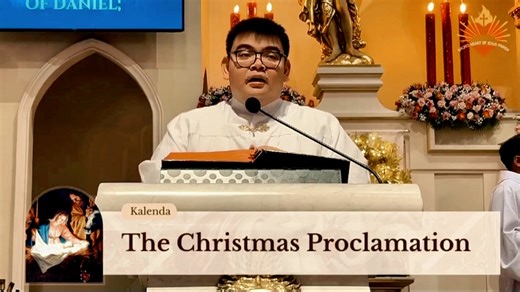 As we celebrate Christmas Day, we are invited to listen again. The Kalenda proclaims not just a date in history, but the moment when eternity entered time—when God chose to dwell among us. Proclaimed on the night before Christmas, the Kalenda stands as the Church’s solemn announcement of Christ’s birth—just as, at Easter, we proclaim its partner mystery: the Resurrection of the Lord. From the manger to the empty tomb, the story is one saving love, spoken aloud so the world may hear. In recent ye