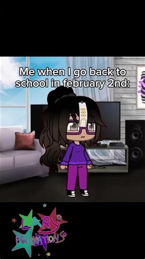 #laryanimations #gacha |🏫Back to school - ANIMATION GACHA LIFE 2