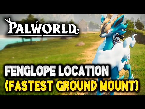 Palworld FENGLOPE LOCATION (Fastest Ground Mount)