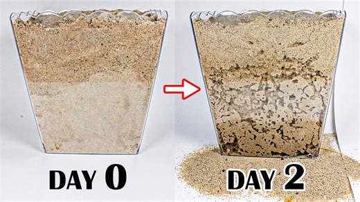 Watch ants build a miniature city: 54-hour time-lapse of an incredible ant farm!