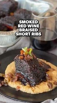 Red Wine Braised Short Ribs on the Ninja FlexFlame 🍷🔥