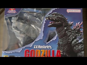 GODZILLA 2000 S.H.Monster Arts figure Live unboxing