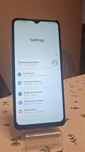Samsung A12 See Ram and Storage