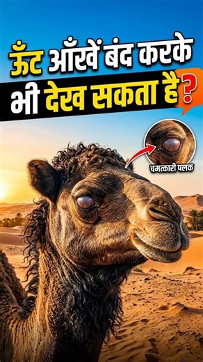 Camel secret ? #shorts #facts #animals #trending #viral