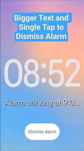 Google Clock App Single Tap to Dismiss #pixel #android #ytcreate #shorts