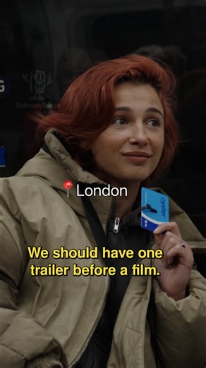 SubwayTakes with Kareem Rahma on Instagram: "Episode 560: We should have one trailer before a film!! @naomigscott 📍London Host: @kareem Creators/Producers: @kareem @akuoproject Cameras: @laurence.hills @t1anm31 Editor: @timkaf Associate producers: @ramy_shafi #podcast #hottakes #subwaytakes #interview #london"