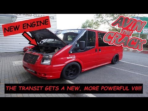 Our Transit V8 gets a bigger, more powerful V8!