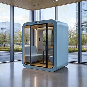 [Hot Item] Custom Made Private Booth Soundproof Portable Recording Booth Movable Soundproof Acoustic Booth for Recording Studio