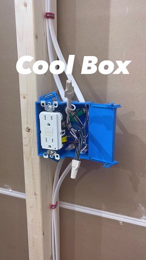 2.7M views · 10K reactions | This is a cool electrical box for if you have a bunch of wires in there. #electrician #construction #homerenovation #contractor #realestate #entrepreneur #hardwork #tipsandtricks #work #hardwork | Misha Panchishak | Facebook