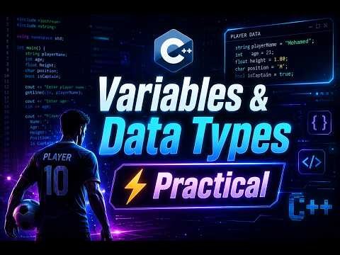 C++ Practical Example DataType&Variable