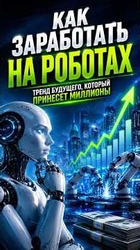 Инвестируй в Роботов сейчас, чтобы стать Миллионером через 10 лет📈 Инвестиции и Трейдинг