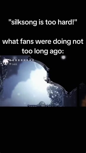 NJOY Gamers on Instagram: "NJOYERS I think the problem is people were expecting to be just as good as they are in hollow knight the second they played silksong and didnt give themselves time to get used to playing hornet Game Name: Hollow Knight Silksong"