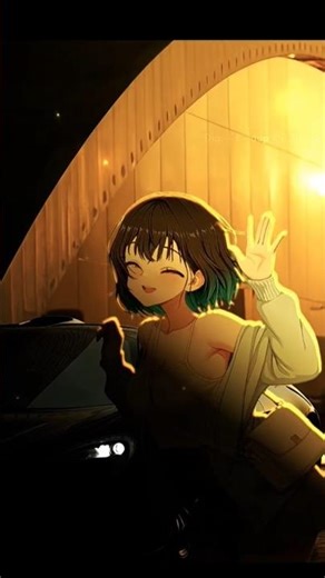 Bumble Bee 🐝 Anime Girl GIF Edit | Cute & Smooth Loop ✨ #shorts