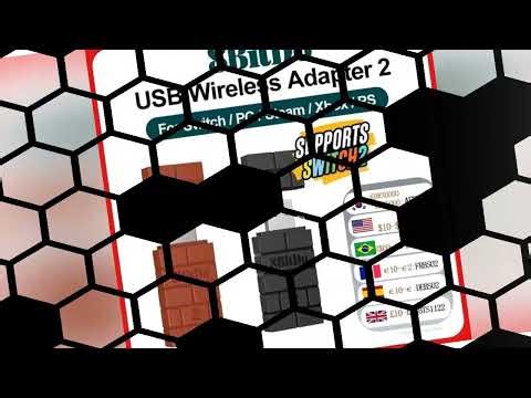 8BitDo USB Wireless Bluetooth Adapter 2 for Nintendo Switch 2 PS3 PS5 Xbox JoyCon RR2 R eceiver For