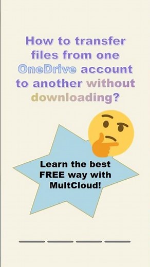 Best Free Way to Transfer Files from one OneDrive Account to Another
