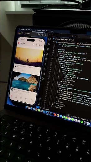 📱 YouTube Clone UI in Flutter | Complete Video App Demo 🔥 #shorts