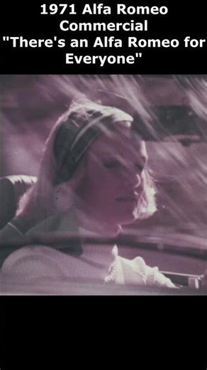 1971 Alfa Romeo Spider Commercial #AlfaRomeo #Pininfarina #VintageCar #ClassicCarCommercial #Shorts
