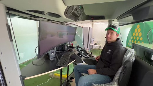 5.5K views · 76 reactions | Want to drive a Goldacres G6 in Farming Simulator 22 from the cab of an actual G6? Check out our chat with Ben from Aussie Modding Co-op and if you’re at the Wimmera Machinery Field Days head down for a drive! #stayingpower | Emmetts | Facebook