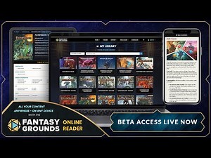 Fantasy Grounds Online Reader - The Beta Is Live