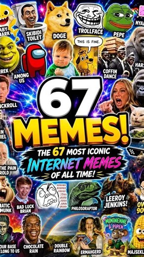 67 Most Iconic Internet Memes Ever! 😂🔥