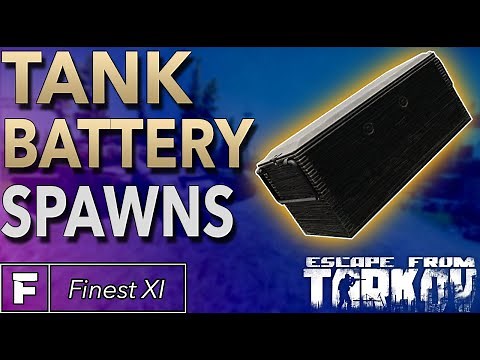 All Tank Battery Spawns | Escape From Tarkov