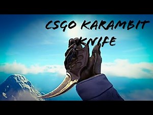 Lego Karambit Knife (Tutorial) Counter Strike: Global Offensive