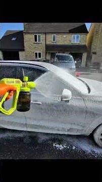 Super Satisfying ASMR | POV Prewash Car Cleaning Volvo XC60 T8 #satisfying #asmr #pov #carcleaning