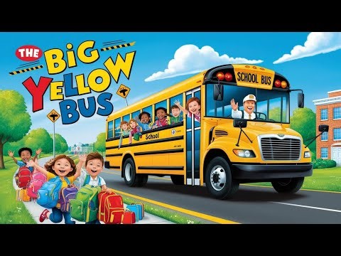 The Big Yellow Bus | Educational videos for toddlers