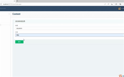 ASP.NET新闻发布系统