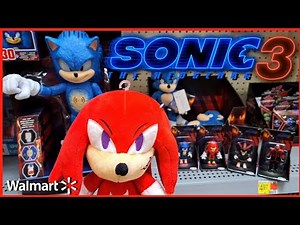 Sonic the Hedgehog 3 Movie New Toys Speed Through Walmart