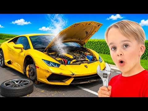 Kids Learn to Always Be Honest - Funny Car Service Adventures!